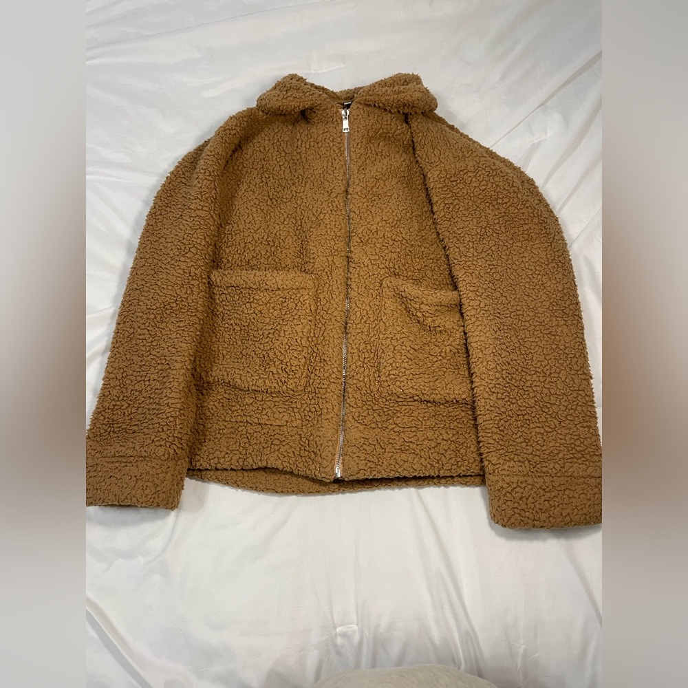Oversized Teddy Bear Jacket